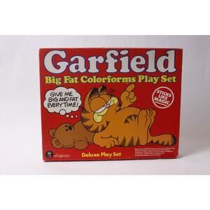 Garfield Colorforms Deluxe Play Set by 1978 Vintage Collectible ~ 260219-WH 100